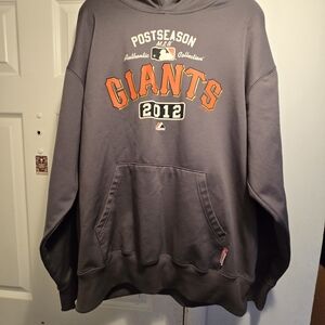 MLB Postseason "Giants 2012" Gray Hoodie
